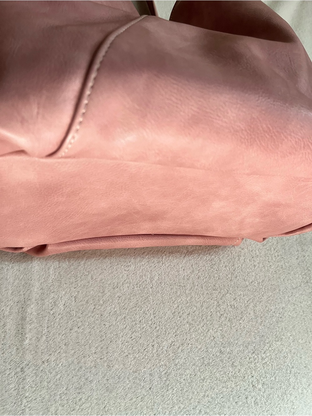 Espe Pink Women’s Shoulder Bag vegan or faux leather - Picture 9 of 9